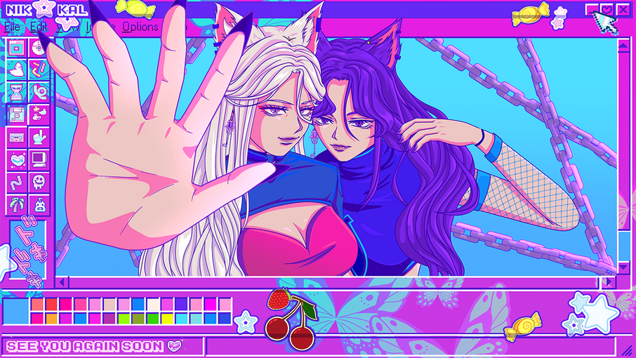 ending screen artist: candyacne animator: Rinku